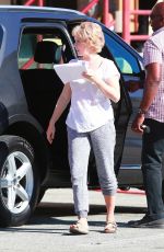 AMY ADAMS on the Set of Backseat in Whittier 10/23/2017