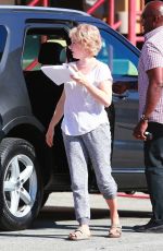 AMY ADAMS on the Set of Backseat in Whittier 10/23/2017