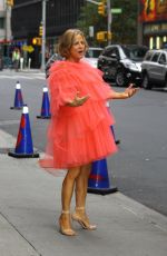 AMY SEDARIS Arrives at Late Show with Stephen Colbert in New York 10/23/2017