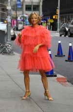 AMY SEDARIS Arrives at Late Show with Stephen Colbert in New York 10/23/2017