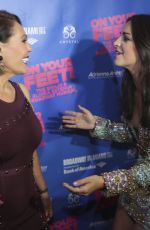 ANA VILLAFANE at On Your Feet Broadway Musical in Miami 10/06/2017