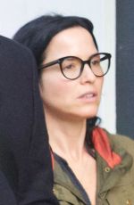 ANDREA CORR Out and About in Chelsea 10/16/2017