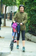 ANDREA CORR Out Shopping on Kings Road in Chelsea 10/02/2017