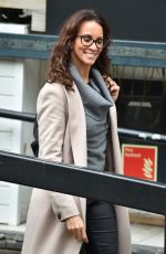 ANDREA MCLEAN Leaves ITV Studio in London 10/10/2017