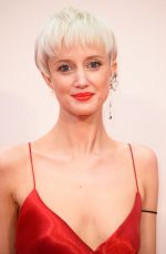 ANDREA RISEBOROUGH at Battle of the Sexes Premiere at 61st BFI London Film Festival 10/07/2017