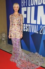 ANDREA RISEBOURGH at 61st BFI London Film Festival Awards in London 10/14/2017