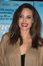 ANGELINA JOLIE at Faces Places Premiere in West Hollywood 10/11/2017