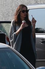 ANGELINA JOLIE Out for Ice Cream in Los Angeles 10/30/2017