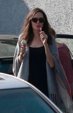 ANGELINA JOLIE Out for Ice Cream in Los Angeles 10/30/2017