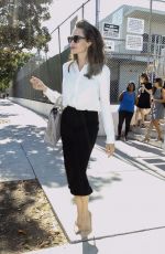 ANGLEINA JOLIE Arrives at First They Killed my Father Screening at Girls Academic Leadership Academy School in Los Angeles 10/26/2017