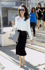 ANGLEINA JOLIE Arrives at First They Killed my Father Screening at Girls Academic Leadership Academy School in Los Angeles 10/26/2017