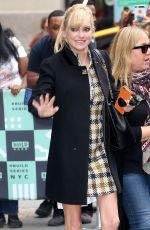 ANNA FARIS Arrives at Build Studios in New York 10/23/2017
