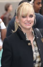 ANNA FARIS Arrives at Build Studios in New York 10/23/2017