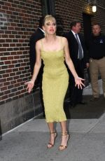 ANNA FARIS Arrives at Late Show with Stephen Colbert in New York 10/23/2017