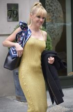 ANNA FARIS Leaves Crosby Hotel in New York 10/23/2017