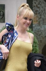 ANNA FARIS Leaves Crosby Hotel in New York 10/23/2017