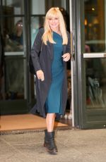 ANNA FARIS Leaves Late Night with Seth Meyers 10/24/2017