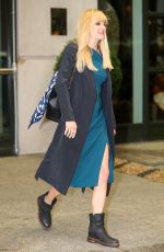 ANNA FARIS Leaves Late Night with Seth Meyers 10/24/2017