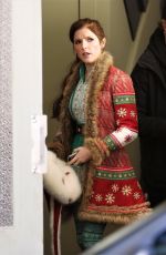 ANNA KENDRICK on the Set of Nicole in Vancouver 10/25/2017