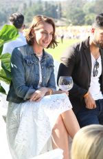 ANNA SCHAFER at 8th Annual Veuve Clicquot Polo Classic in Los Angeles 10/14/2017