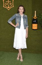 ANNA SCHAFER at 8th Annual Veuve Clicquot Polo Classic in Los Angeles 10/14/2017