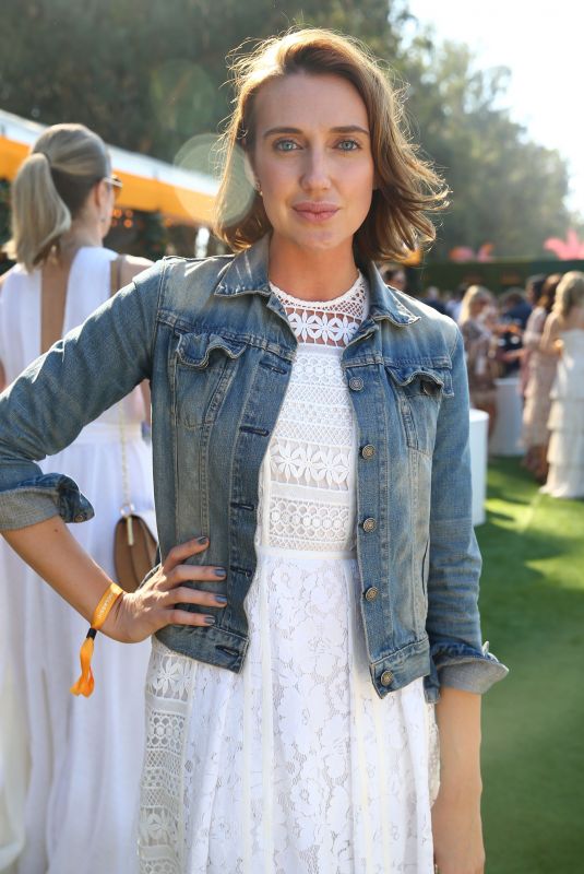 ANNA SCHAFER at 8th Annual Veuve Clicquot Polo Classic in Los Angeles 10/14/2017