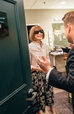 ANNA WINTOUR at Late Late Show with James Corden 10/25/2017