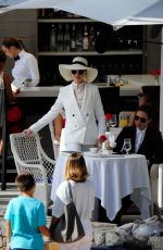 ANNE HATHAWAY on the Set of Nasty Women in Mallorca 10/23/2017
