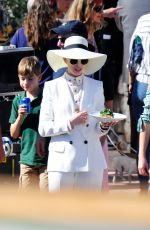 ANNE HATHAWAY on the Set of Nasty Women in Mallorca 10/23/2017