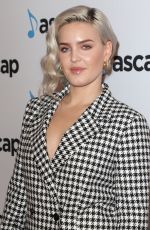 ANNE MARIE at Ascap Awards in London 10/16/2017