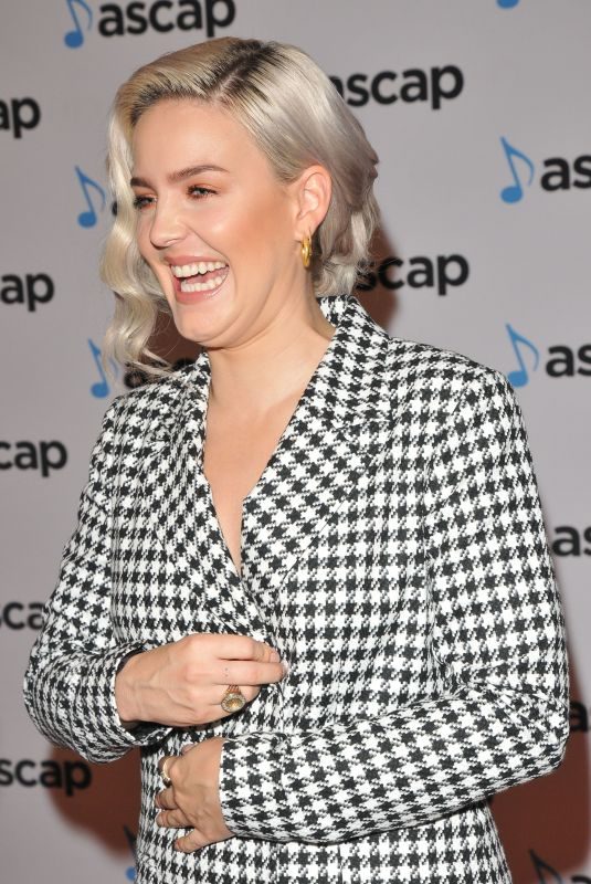 ANNE MARIE at Ascap Awards in London 10/16/2017