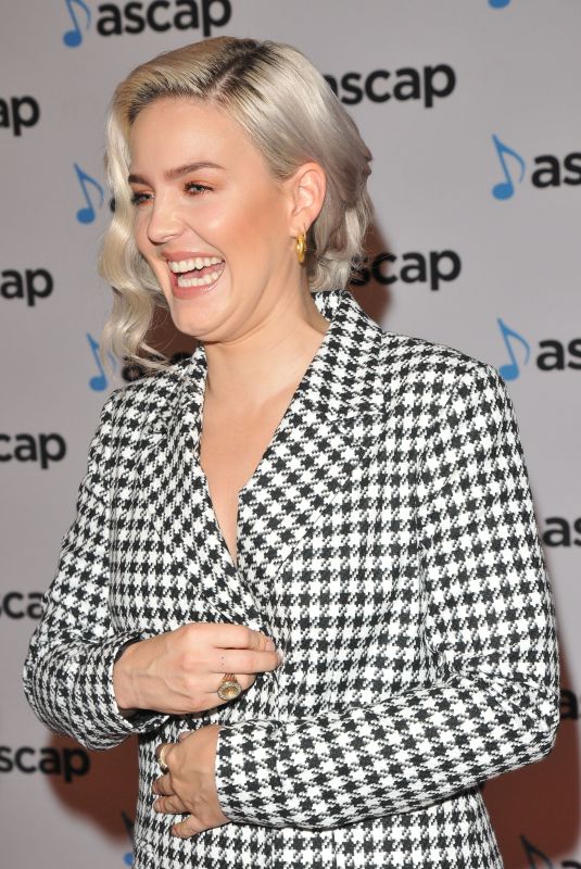 ANNE MARIE at Ascap Awards in London 10/16/2017