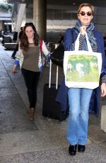 ANNETTE BENING at LAX International Airport in Los Angeles 10/13/2017