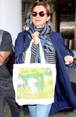 ANNETTE BENING at Los Angeles International Airport 10/13/2017