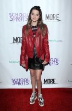 ANNIE LEBLANC at School Spirits Premiere in Los Angeles 10/06/2017