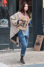 ANYA TAYLOR-JOY on the Set of  Glass in Philadelphia 10/03/2017