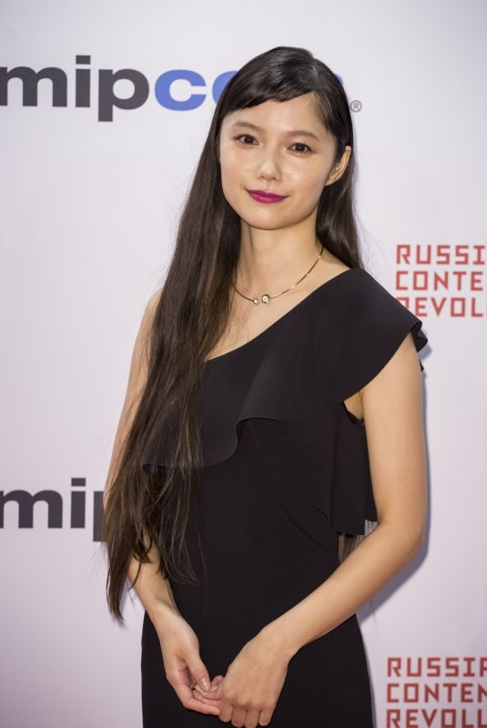 AOI MIYAZAKI at Mipcom Opening Cocktail in Cannes 10/16/2017
