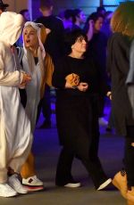 ARIANA GRANDE at Knotts Scary Farm in Buena Park 10/30/2017