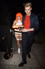 ARIEL WINTER at Halloween Party at Poppy Nightclub in Beverly Hills 10/28/2017