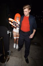 ARIEL WINTER at Halloween Party at Poppy Nightclub in Beverly Hills 10/28/2017