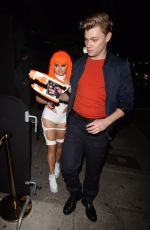 ARIEL WINTER at Halloween Party at Poppy Nightclub in Beverly Hills 10/28/2017