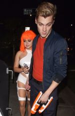 ARIEL WINTER at Halloween Party at Poppy Nightclub in Beverly Hills 10/28/2017