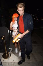 ARIEL WINTER at Matthew Morrison Halloween Party at Poppy Night Club in Hollywood 10/28/2017