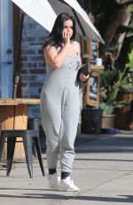 ARIEL WINTER in Jumpsuit at Healing Room Spa in Studio City 10/25/2017