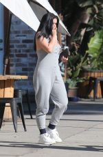 ARIEL WINTER in Jumpsuit at Healing Room Spa in Studio City 10/25/2017