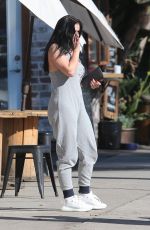ARIEL WINTER in Jumpsuit at Healing Room Spa in Studio City 10/25/2017
