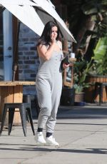 ARIEL WINTER in Jumpsuit at Healing Room Spa in Studio City 10/25/2017