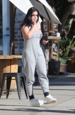 ARIEL WINTER in Jumpsuit at Healing Room Spa in Studio City 10/25/2017