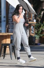 ARIEL WINTER in Jumpsuit at Healing Room Spa in Studio City 10/25/2017