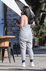 ARIEL WINTER in Jumpsuit at Healing Room Spa in Studio City 10/25/2017